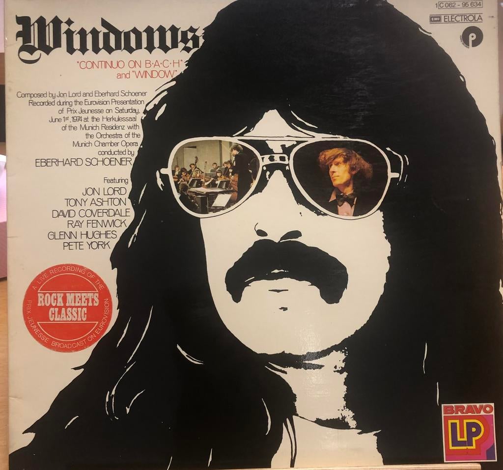 Deep purple windows LP 33 tours, Utilisé