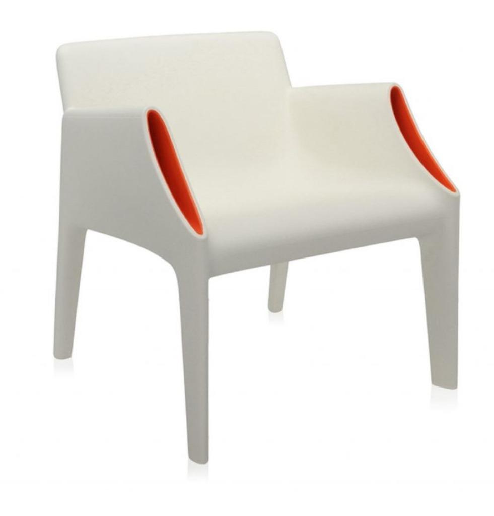 "Kartell Philippe Starck   Magic Hole Fauteuil stoel x 4, Huis en Inrichting, Stoelen, Ophalen, Kunststof, Wit, Nieuw