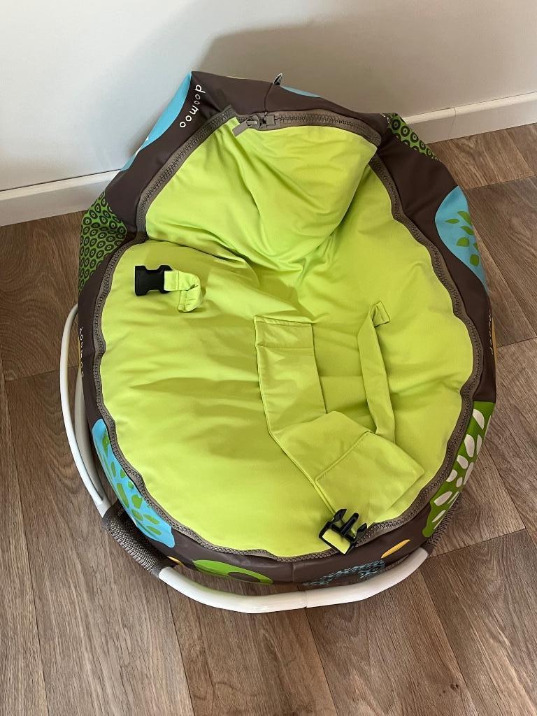 Doomoo Seat en swing, Kinderen en Baby's, Wipstoeltjes, Gebruikt, Schommelstoel, Overige merken, Met gordel(s) of riempje(s), Ophalen