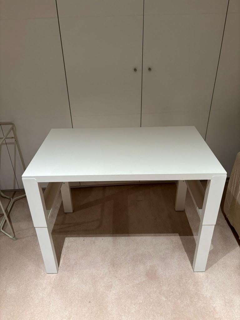 Bureau enfant blanc - Ikea PÅHL, Maison & Meubles, Bureaux, Enlèvement, Réglable en hauteur, Comme neuf