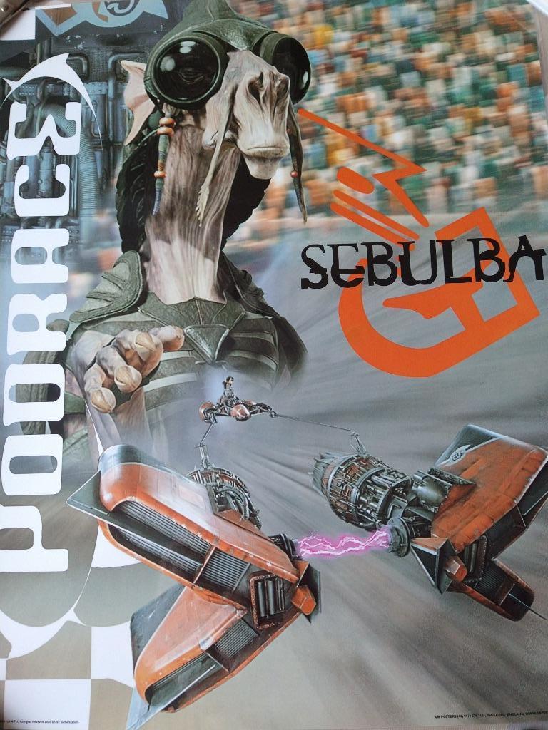 Star Wars poster SEBULBA, Verzamelen, Ophalen