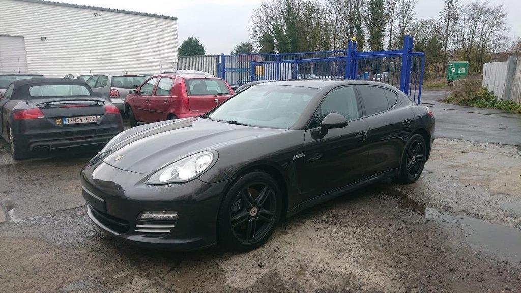 Porsche panamera 4 3600cc essence gps bt auto 183000 KM, Automaat, Euro 5, Zwart, 3598 cc