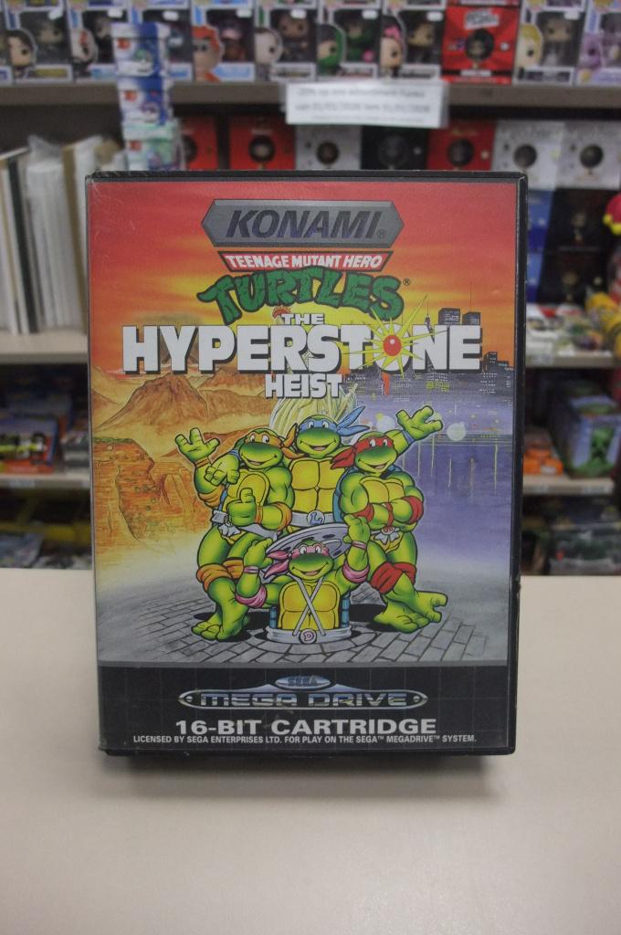 Teenage Mutant Ninja Turtles: Hyperstone Heist cib smd, Enlèvement ou Envoi, 1 joueur, À partir de 7 ans, Aventure et Action