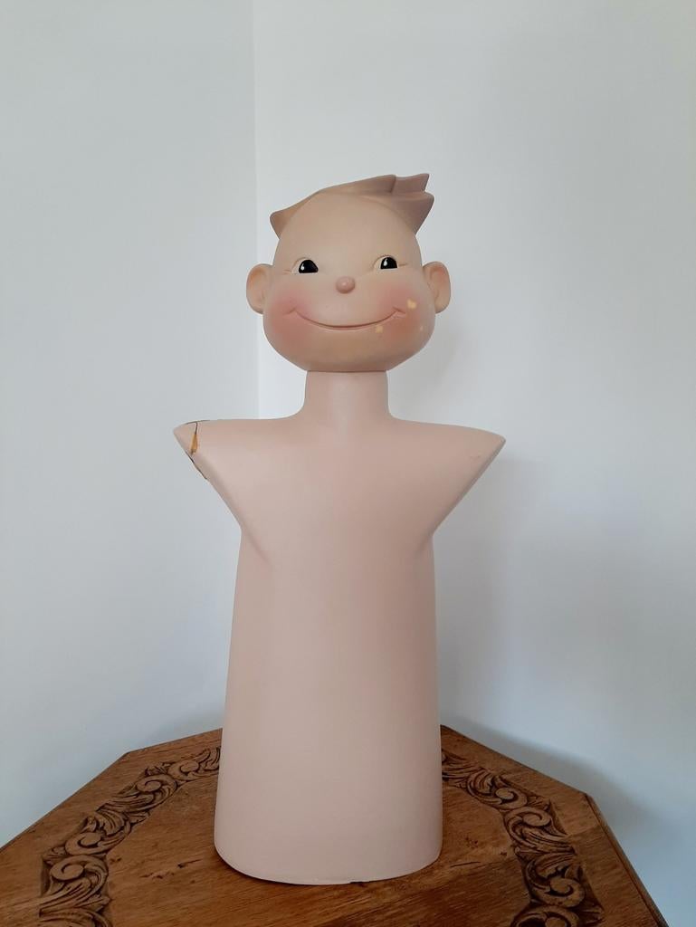 Mannequin Bonami vintage pour enfant -  65 cm, Antiquités & Art, Curiosités & Brocante, Enlèvement
