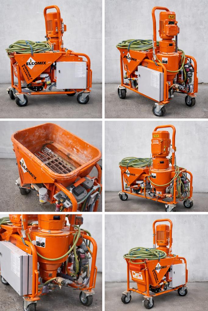 Machine à projeter / enduire TURBOMIX 220V – Pro, Bricolage & Construction, Enlèvement, Utilisé, Autres types