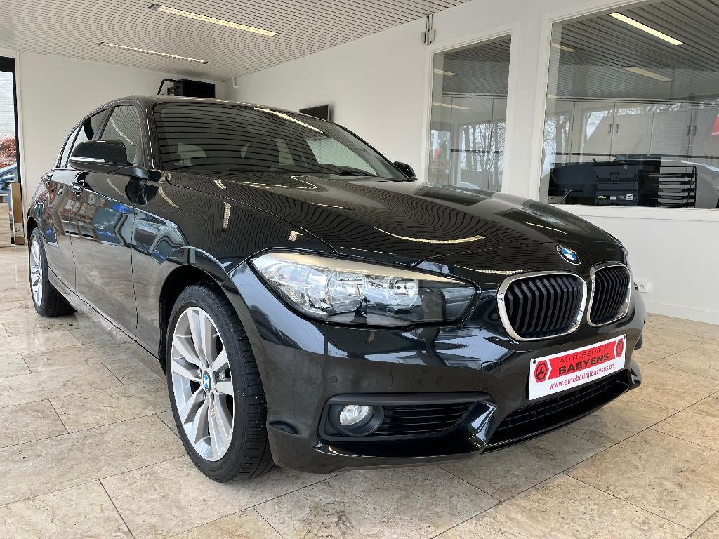 BMW 116i 17" NAV PDC V+A, 1er propriétaire, garantie de 12 m, Cuir, Achat, Euro 6, Entreprise