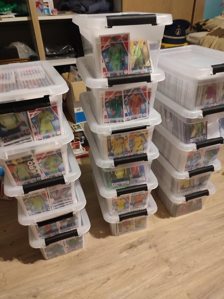 Topps Euro 2024 Match Attax basiskaarten, Ophalen of Verzenden, Zo goed als nieuw