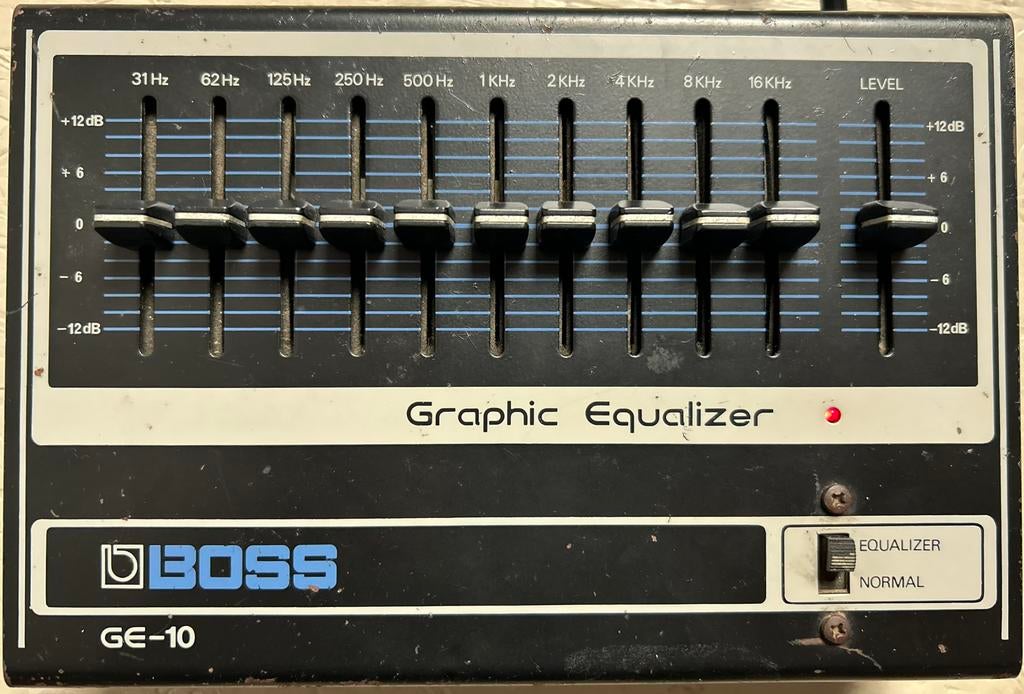 Boss ge-10, Ophalen of Verzenden, Gebruikt, Equalizer