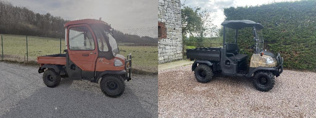 kubota RTV 900, 11 kW of minder, 900 cc, 3 cilinders