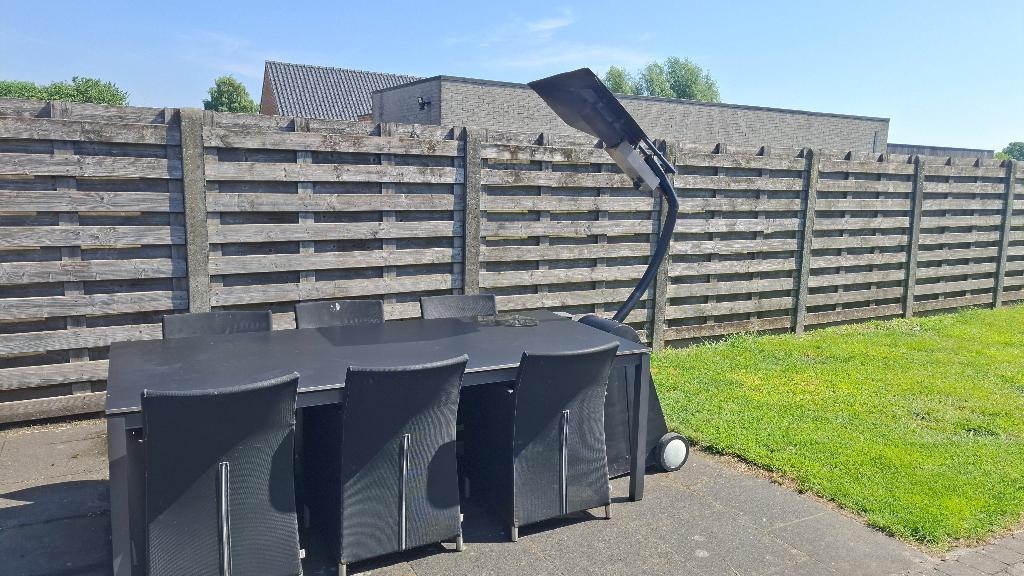 Terrasverwarmer op gas, Ophalen, Gebruikt, Gas