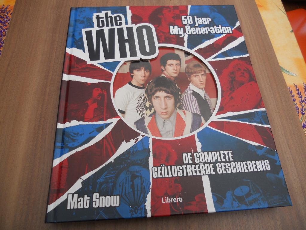Prachtig Boek -  the Who  50jaar My Generation, Ophalen of Verzenden, Zo goed als nieuw, Artiest