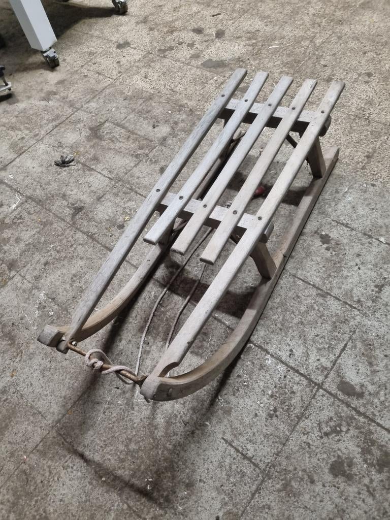 Luge,traineau en bois, Enlèvement, Bois