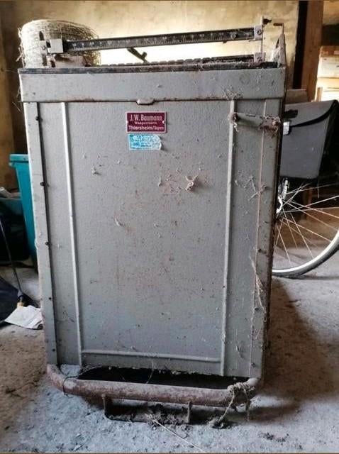 Balance à plateforme mécanique ancienne J. W. Baumann, Bricolage & Construction, Enlèvement