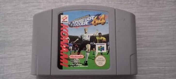 Jeux de foot Nintendo 64 superstar, Consoles de jeu & Jeux vidéo, Enlèvement ou Envoi, Comme neuf