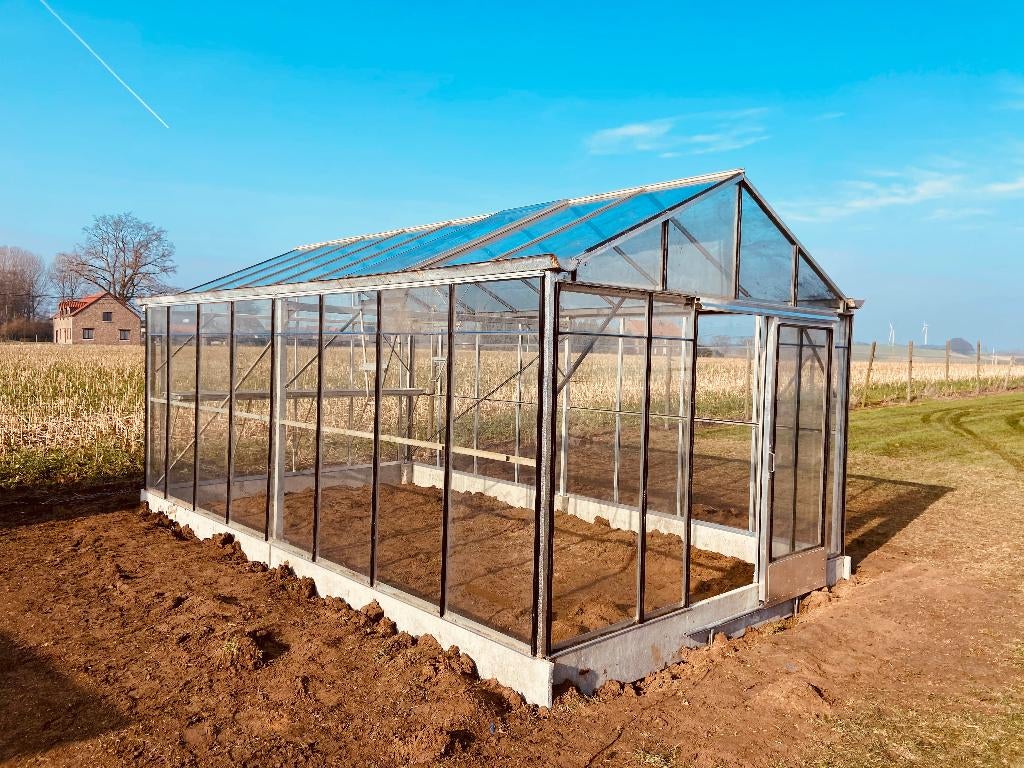 hobbyserre, serre, tuinserre, Jardin & Terrasse, Serres, Verre, Enlèvement