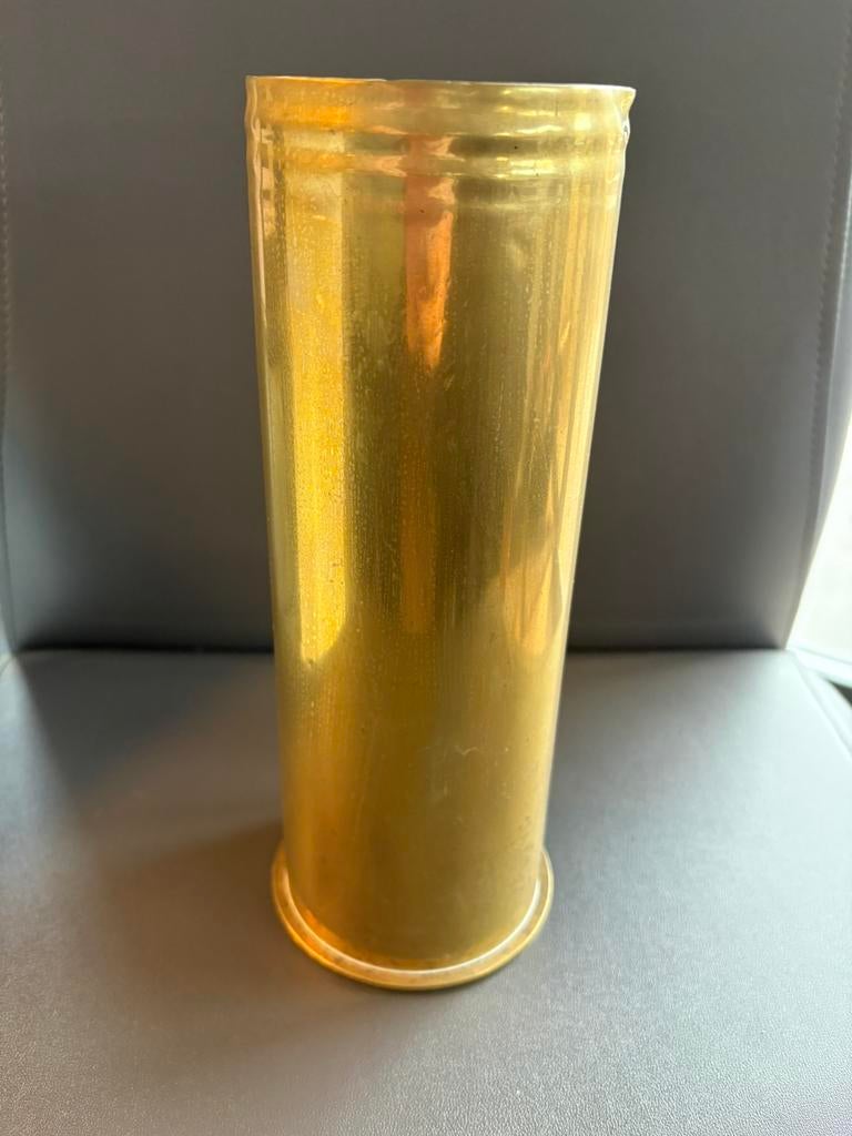 Duitse obus 1909 Rheinmetall Düsseldorf, Verzamelen, Ophalen, Landmacht, Hulzen of Bodemvondsten