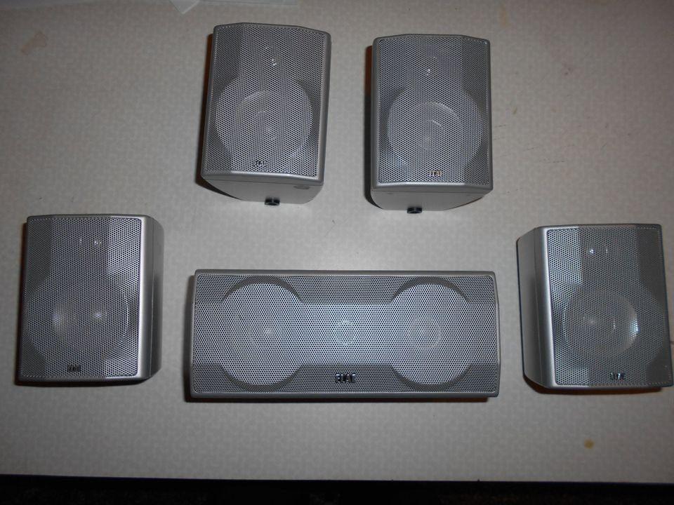 Enceintes Elac cinema 5.0, TV, Hi-fi & Vidéo, Enlèvement, Utilisé, Ensemble Surround sans Subwoofer, Autres marques