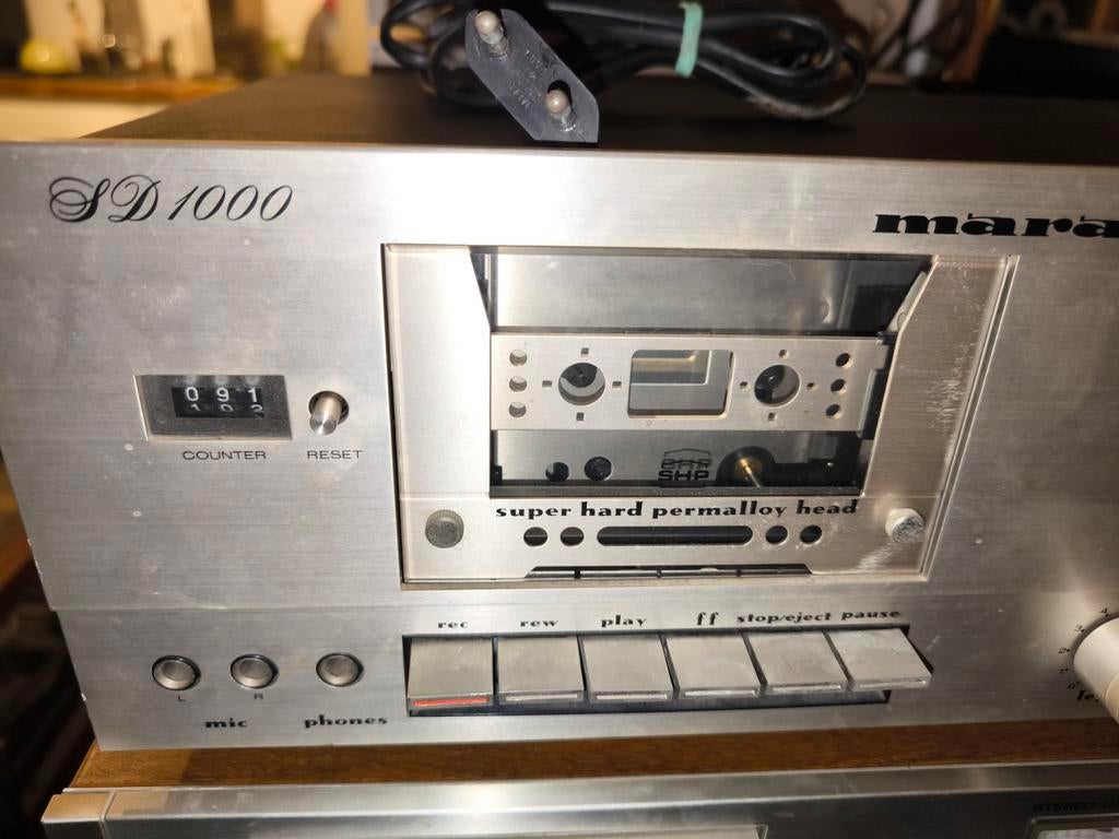 Vintage deck K7 MARANTZ, TV, Hi-fi & Vidéo, Decks cassettes, Enlèvement ou Envoi, Marantz