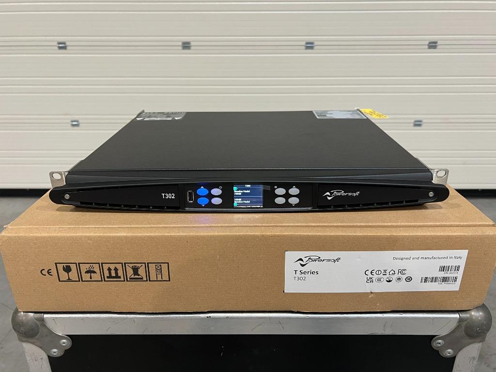 Powersoft T302 DSP+DANTE (1x), Ophalen of Verzenden, Zo goed als nieuw, 120 watt of meer, Overige merken