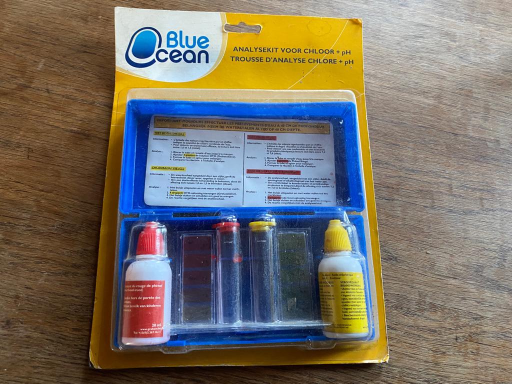 Trousse d’analyse chlore + PH Neuf mais a quelques années, Envoi, Neuf, Autres types