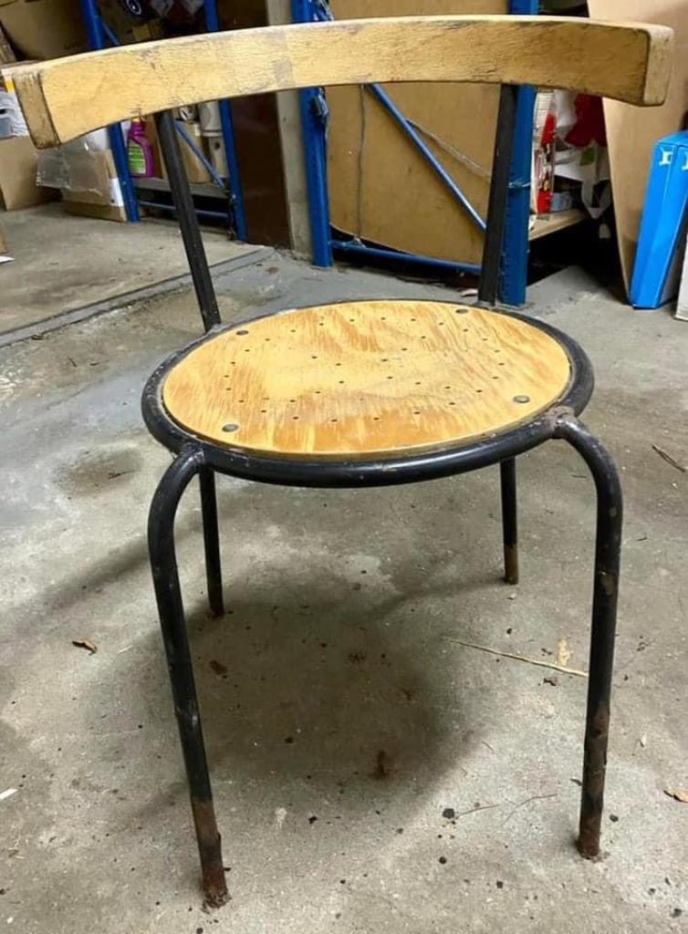 6 vintage stoelen Ikea Korpo. Te renoveren., Antiek en Kunst, Ophalen of Verzenden