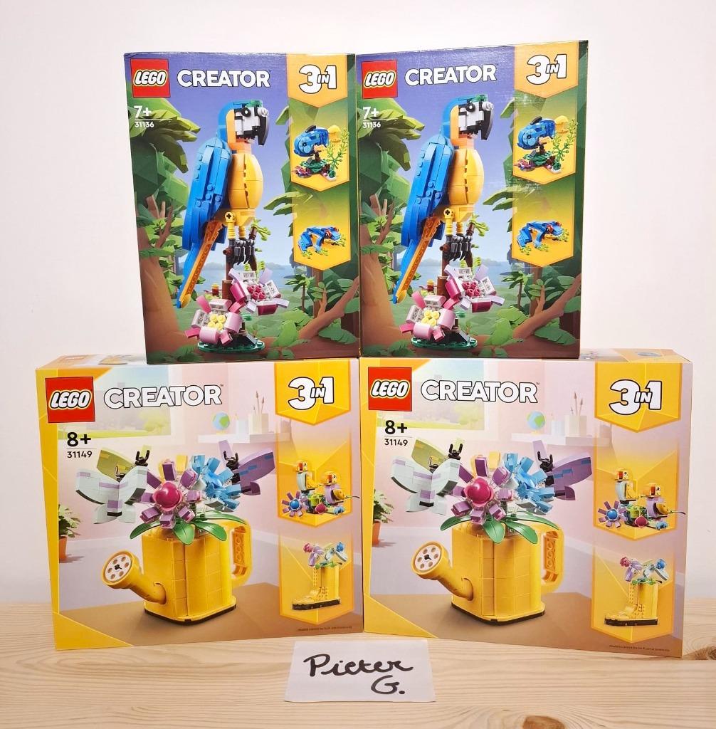 Lego Creator 3-in-1 sets (Nieuw & Sealed), Ophalen of Verzenden, Nieuw, Complete set, Lego