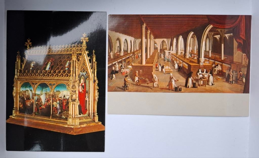 Bruges  lot de 2 cartes postales, Collections, Cartes postales | Belgique, Enlèvement ou Envoi, Non affranchie, Flandre Occidentale