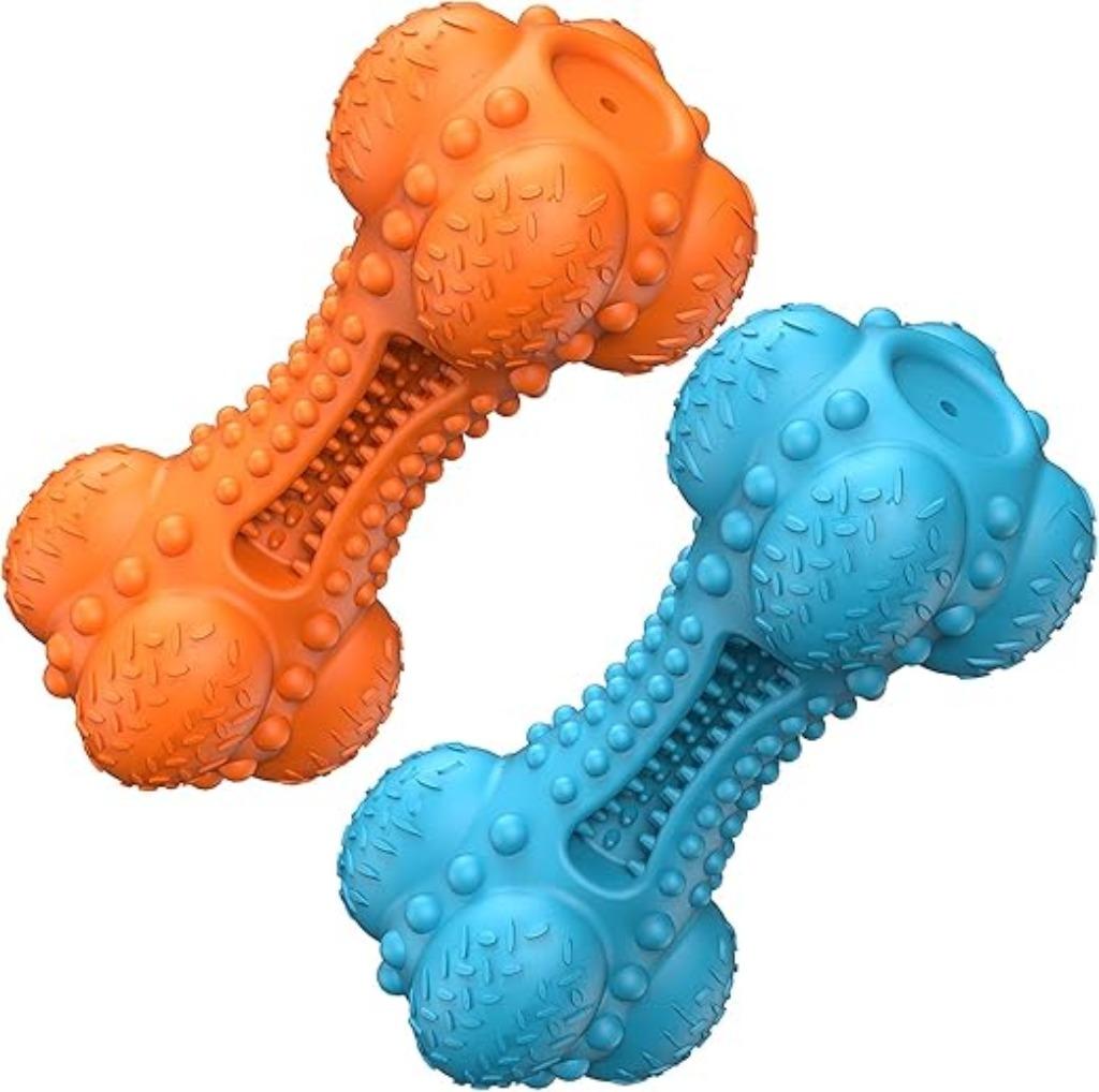 Ensemble de 2 jouets à mâcher pour chien LIVRAISON GRATUITE, Animaux & Accessoires, Jouets pour chiens, Neuf, Jouets à mâcher