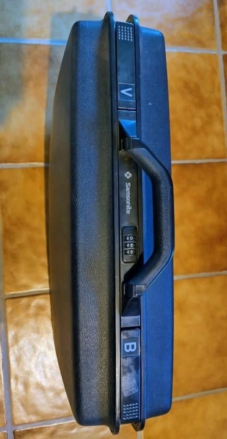 Aktetas + reistassen Samsonite, Handtassen en Accessoires, Tassen | Reistassen en Weekendtassen, Zo goed als nieuw, Zwart, Ophalen