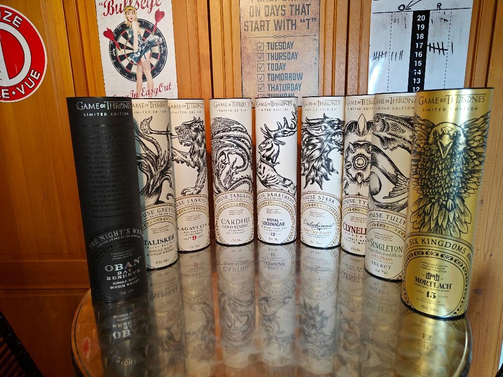 Game of Thrones Whisky, Ophalen, Nieuw