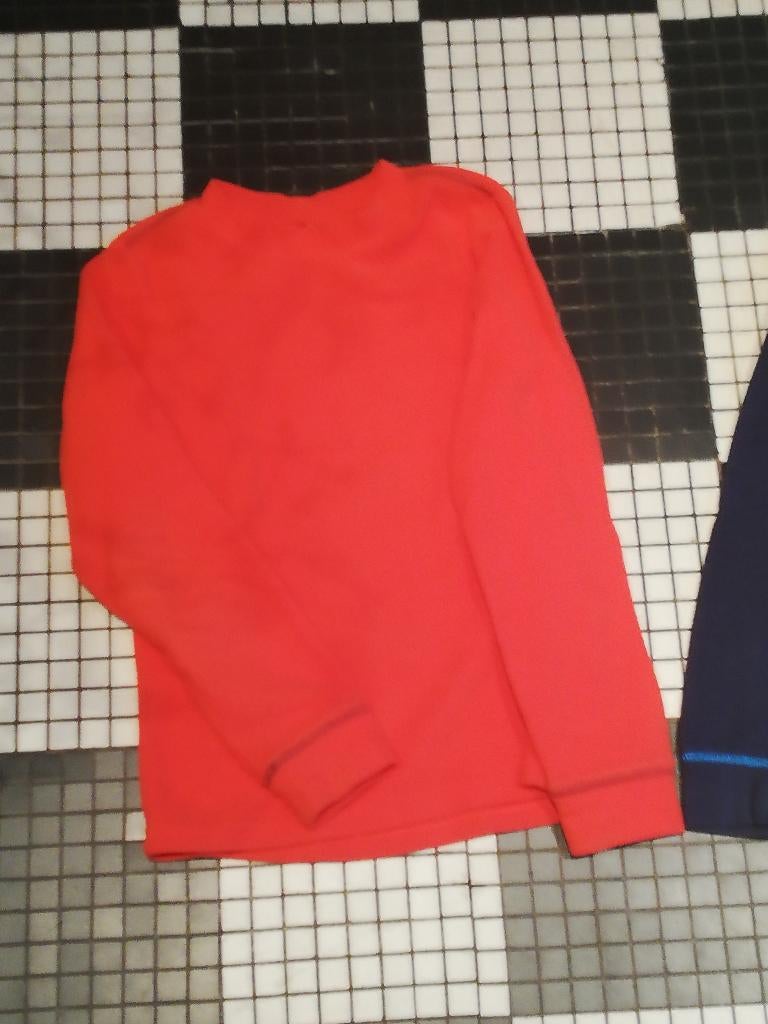 Fleece trui - 140 - oranje, Kinderen en Baby's, Kinderkleding | Maat 140, Jongen of Meisje, Trui of Vest, Ophalen of Verzenden