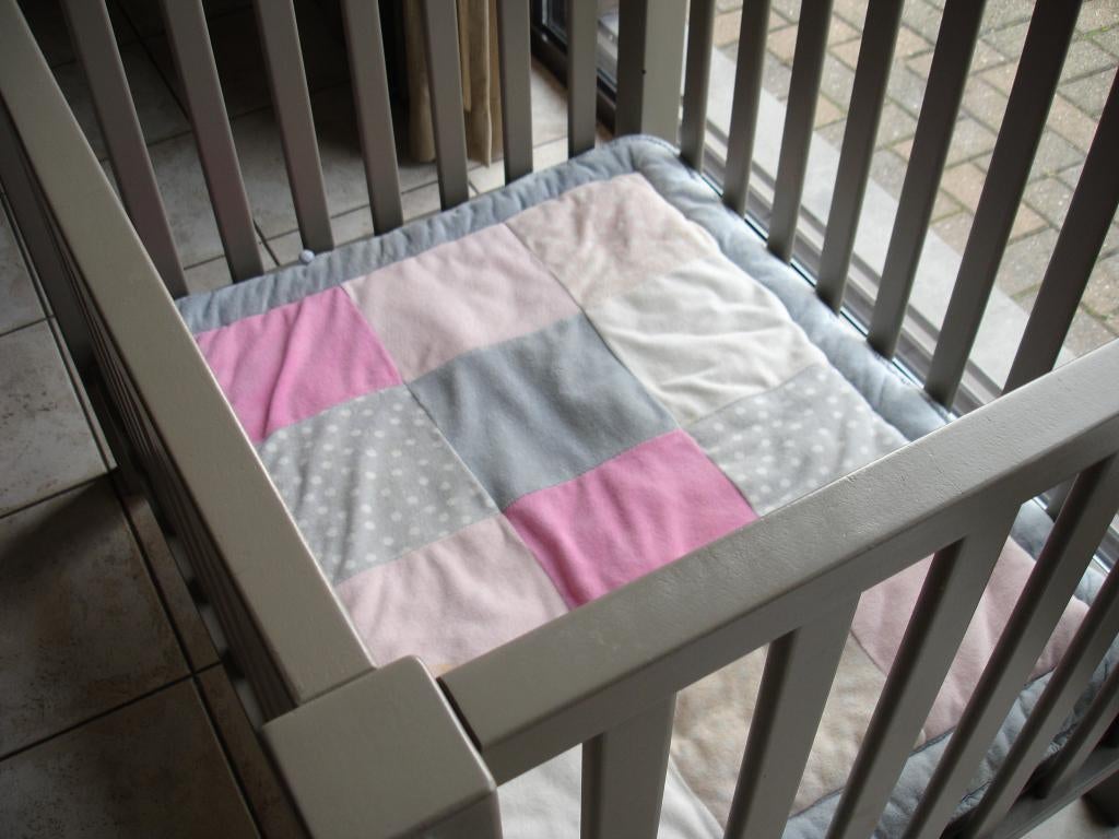 Babypark QUAX + parklegger, Enlèvement, Comme neuf, Rectangulaire, Réglable en hauteur