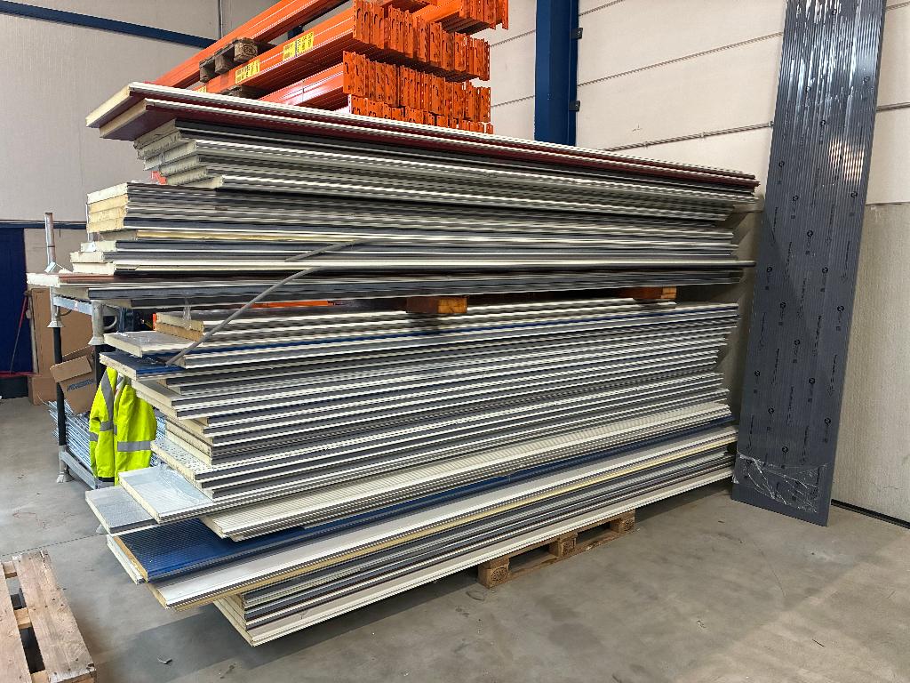 Lot de panneaux sandwich de 4 cm  légèrement abimés, Pelser, 20 à 50 mm, Utilisé, Autres matériaux