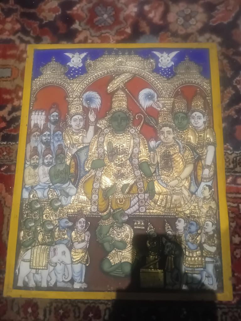 Antiek indisch schilderij, Antiek en Kunst, Ophalen