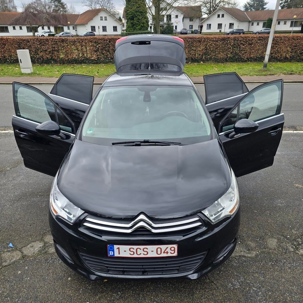 Citroën C4, bj 2014, 1.6 diesel, automatique, testée, +entre, Autos, Achat, Noir, 5 portes, Automatique