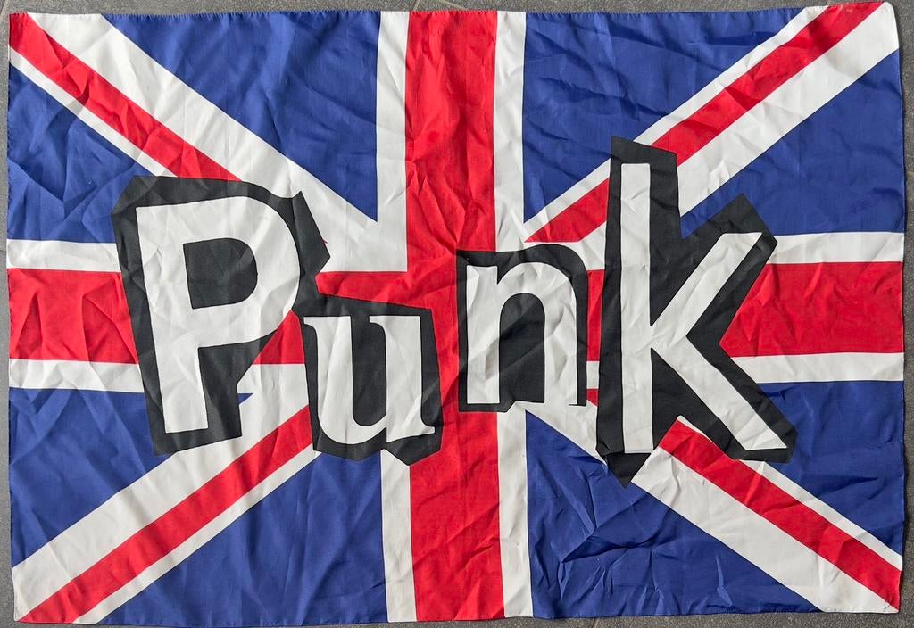 Vlag met Punk, Diversen, Ophalen of Verzenden, Zo goed als nieuw