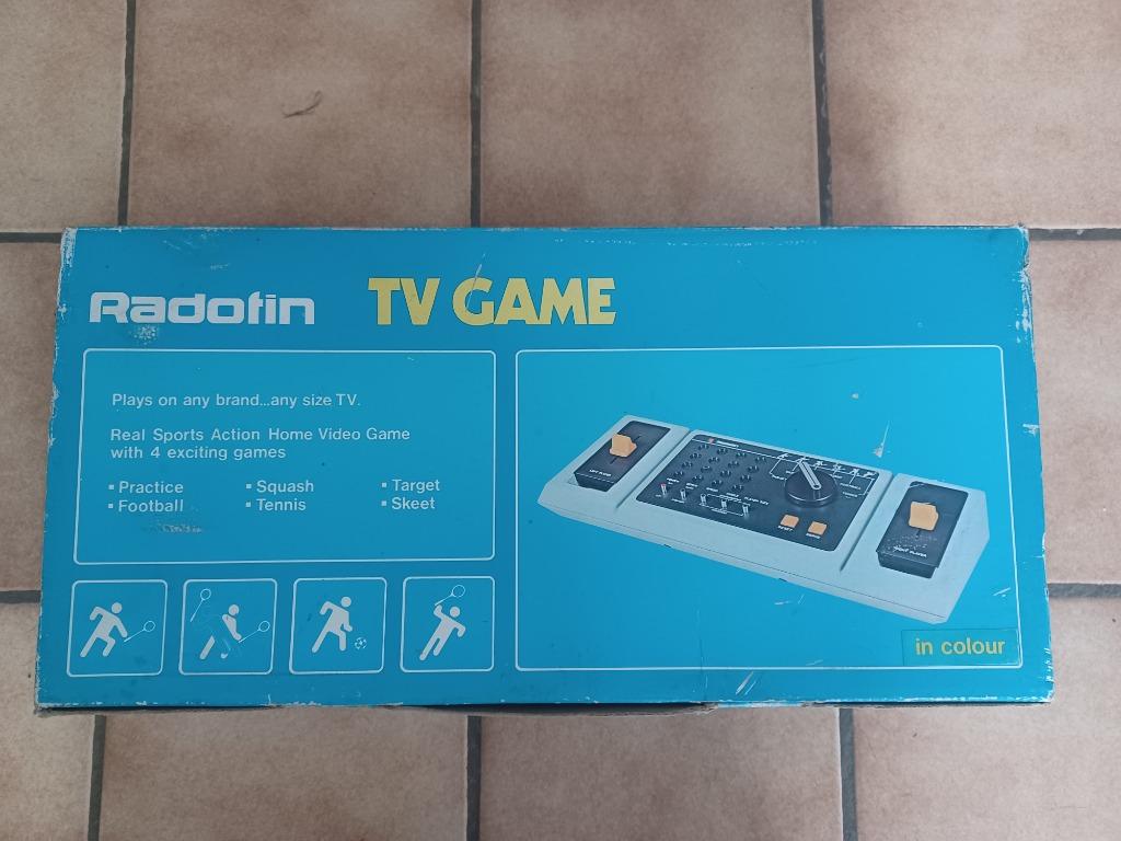 Console Pong – Radofin Model 311 TV Game, Enlèvement, Utilisé