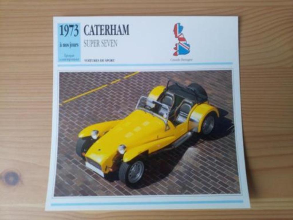 Caterham, Connaught, Dellow, De Lorean, Diva, Eagle, Ecosse, Ophalen of Verzenden, Zo goed als nieuw, Auto's