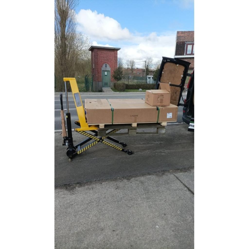 Schaar transpallet 1000 kg heft tot 80 cm hoog, Auto diversen, Autogereedschap, Verzenden