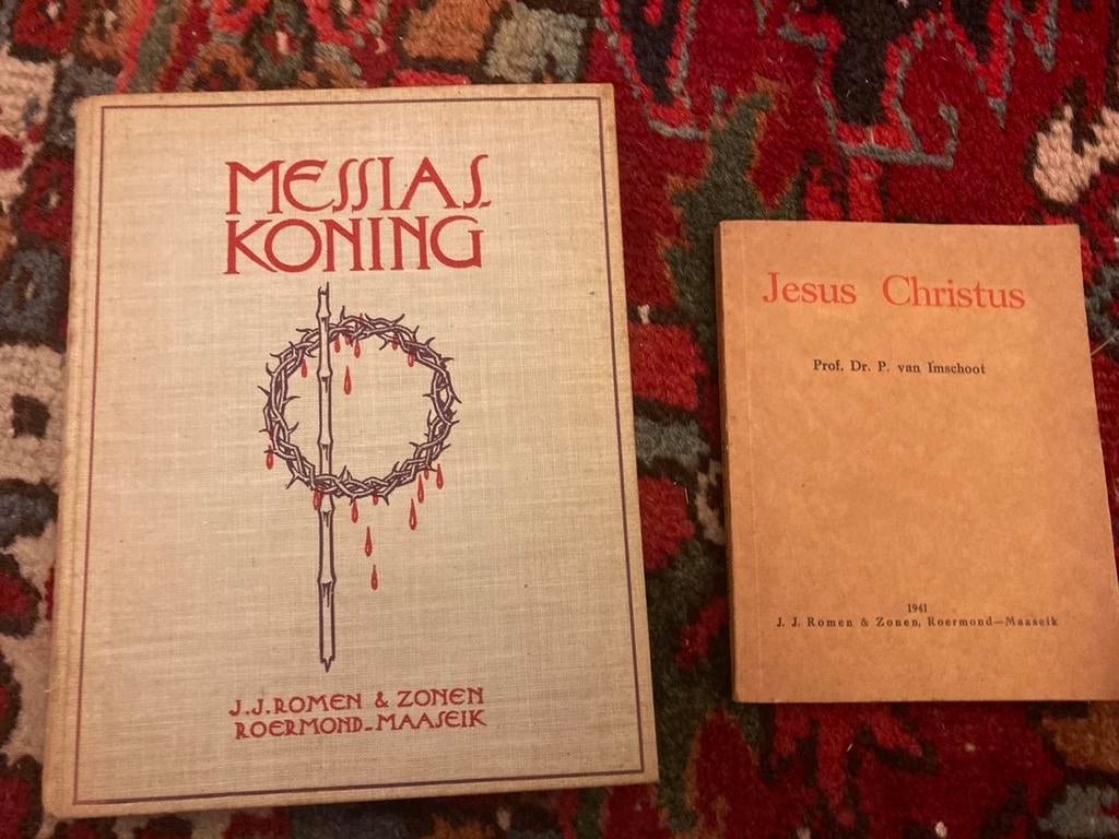 2 theologische boeken, Ophalen, Zo goed als nieuw, Christendom | Katholiek