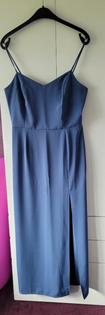 Robe cocktail bleue taille M, Blauw, Nieuw, Cocktailjurk, Ophalen