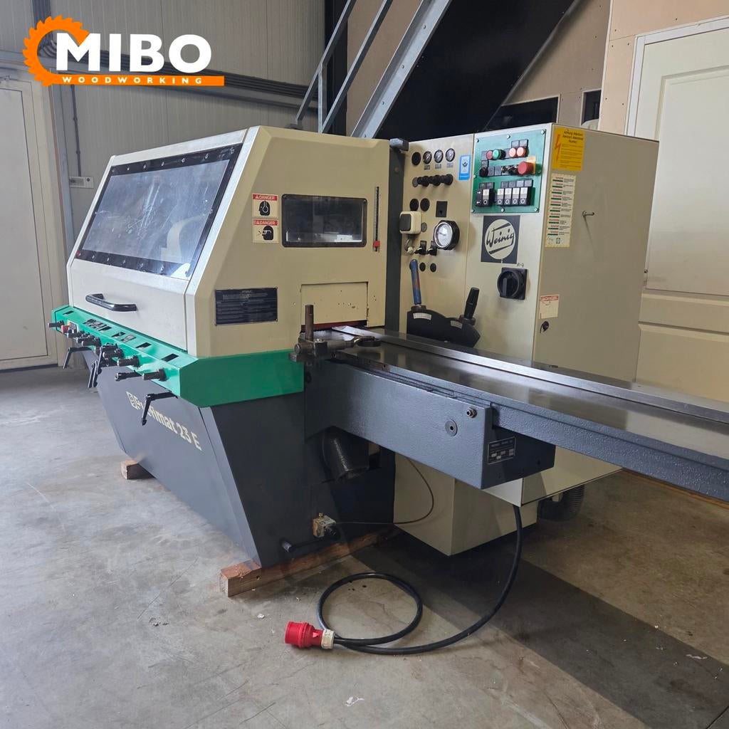 WEINIG PROFIMAT 23E Schaafmachine 4zijdige schaafbank, Zakelijke goederen, Machines en Bouw | Houtbewerking, Ophalen of Verzenden