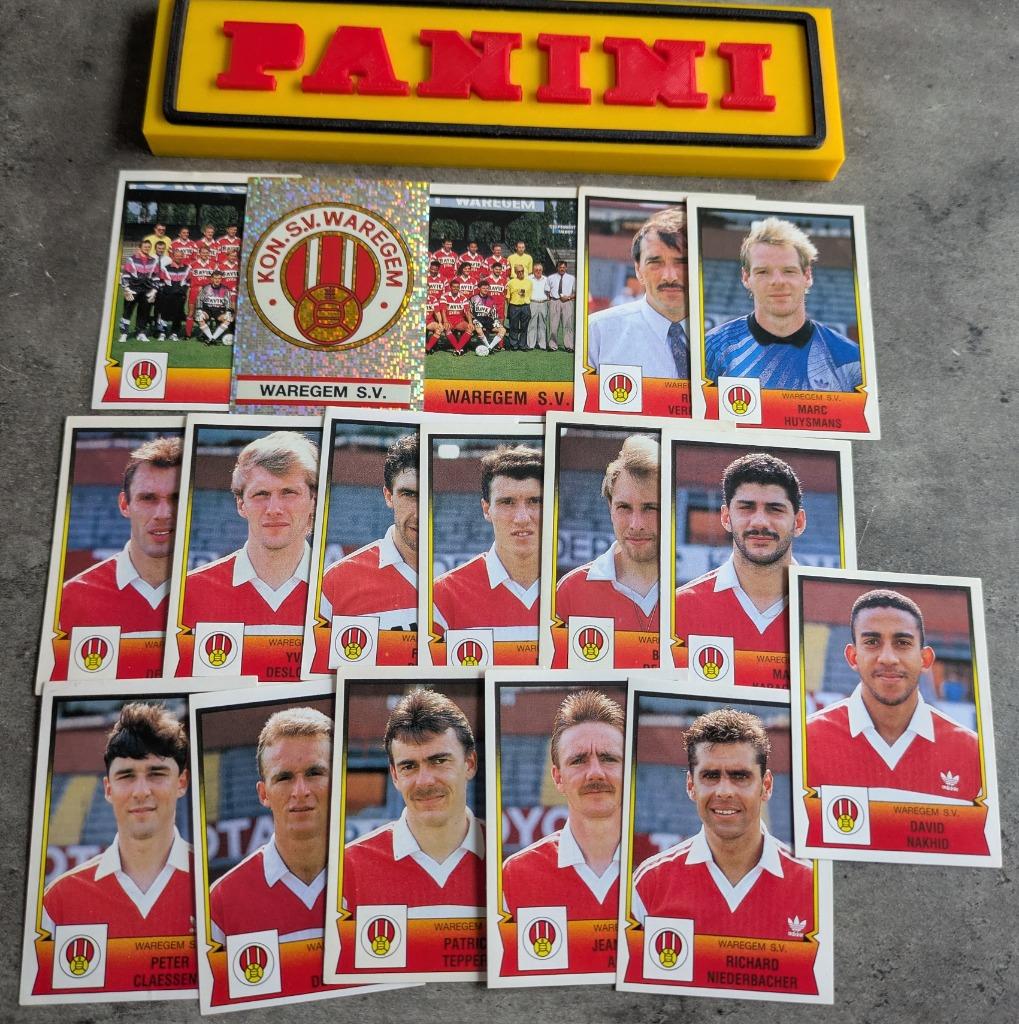 AUTOCOLLANTS PANINI FOOTBALL 92 17 1992 : WAREGEM ESSEVEE, Envoi, Neuf