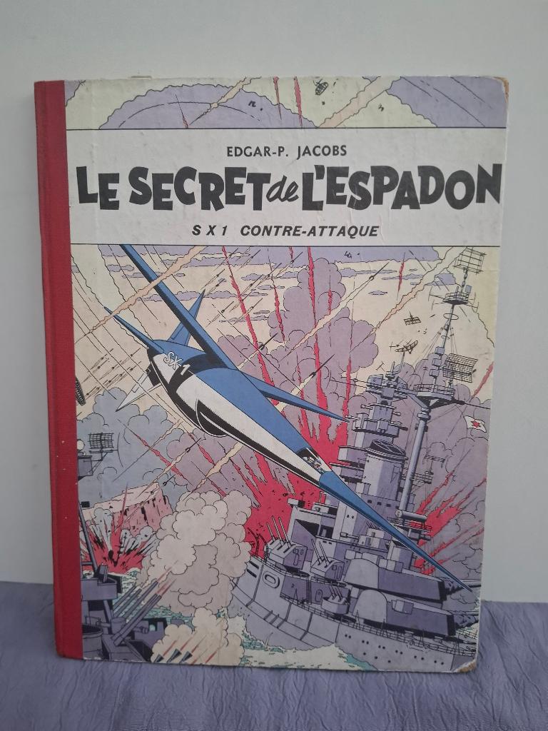 Blake et MortimerT2 SX1 LE SECRET DE L’ESPADON Re 1957, Livres, BD, Enlèvement ou Envoi