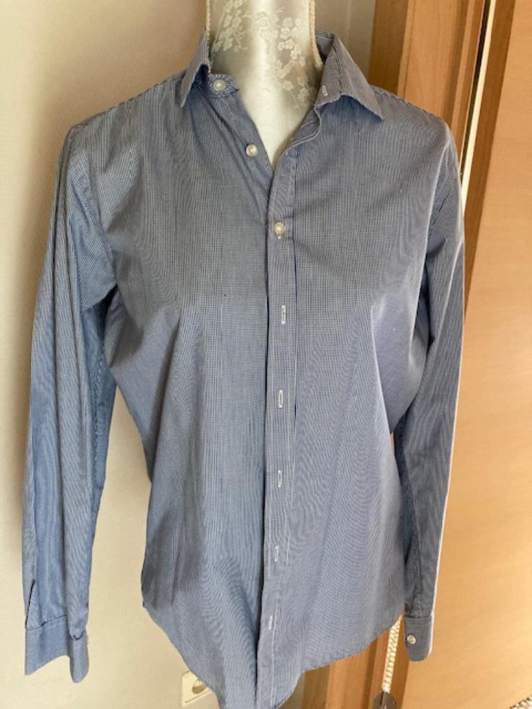 Herenhemd, Kleding | Heren, Overhemden, Ophalen, Blauw, Zo goed als nieuw, Angelo Litrico