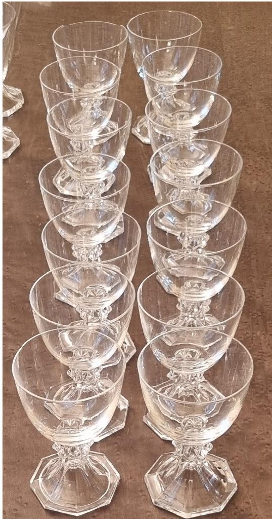 Verres en cristal VSL Yale, Antiquités & Art, Enlèvement