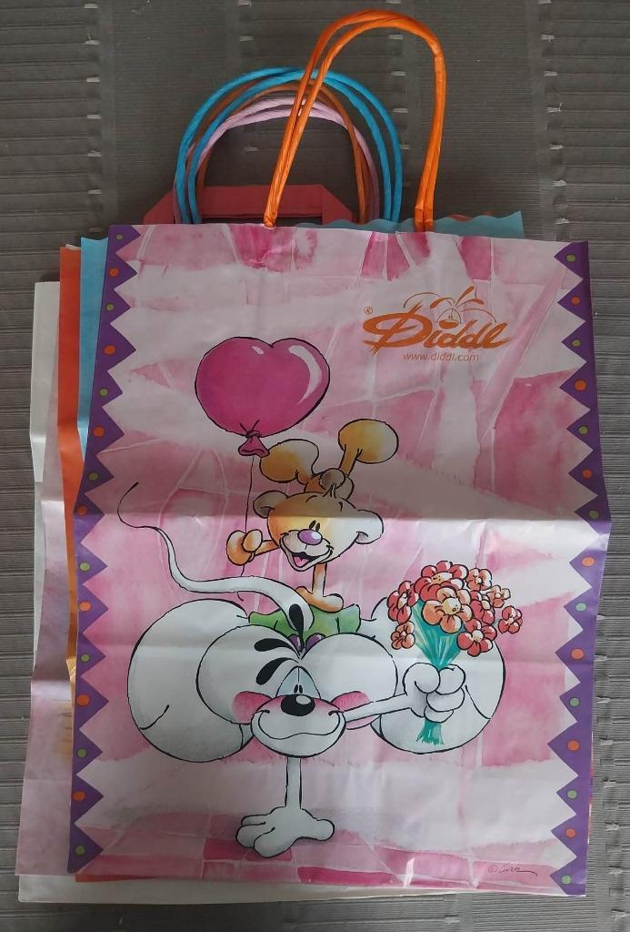 Diddl Zakken groot/2, Verzamelen, Diddl, Ophalen of Verzenden, Diddl, Gebruikt, Papier, Kaart of Schrift