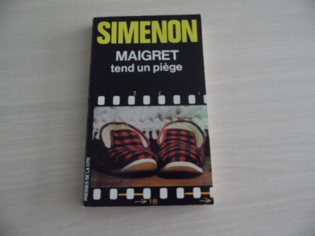 MAIGRET TEND UN PIÈGE       SIMENON, Ophalen of Verzenden, Zo goed als nieuw, Georges Simenon