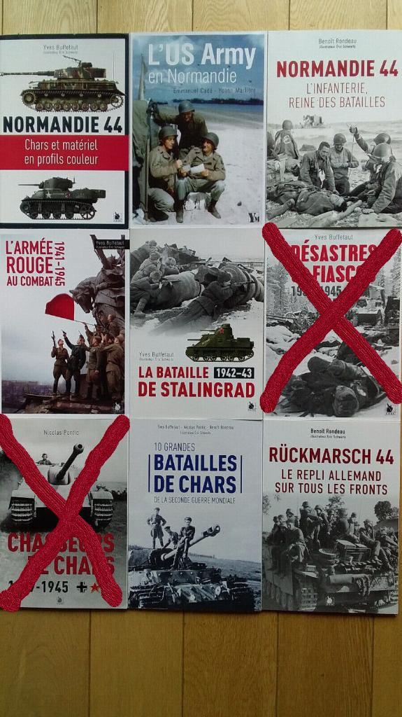 8 livres sur la seconde guerre mondiale (Ed.Ysec), Enlèvement ou Envoi, Deuxième Guerre mondiale, Utilisé, Général