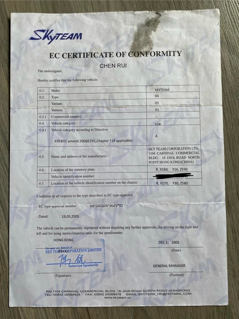 Dax onderdelen, Ophalen, Voor